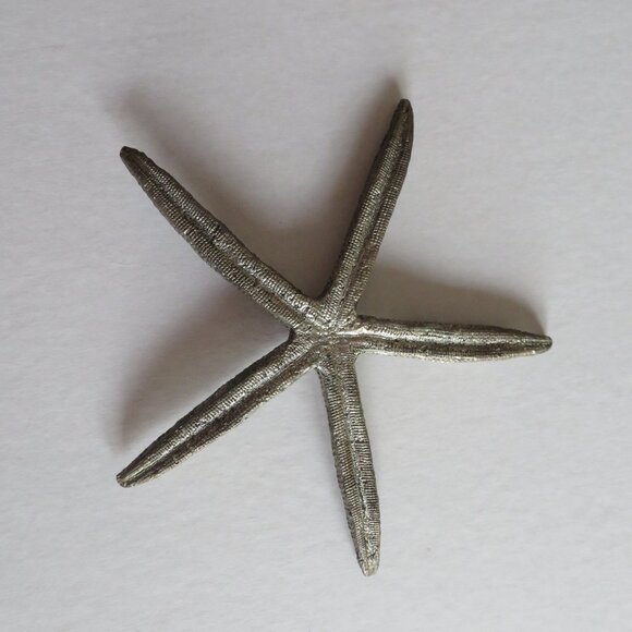 Silver Metal Starfish, EUC - Picture 4 of 4